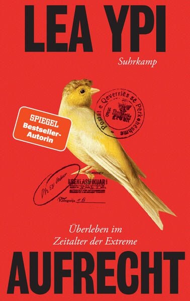 Buchcover: Aufrecht © Suhrkamp